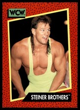 1991 Impel WCW Steiner Brothers #106 Rookie Card RC Rick Steiner & Scott Steiner