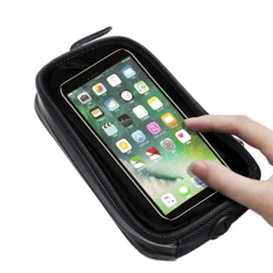 Motorcycle Cell Phone Holder Mount Case Bag Magnetic Fuel Tank Pouch Waterproof - Picture 1 of 12