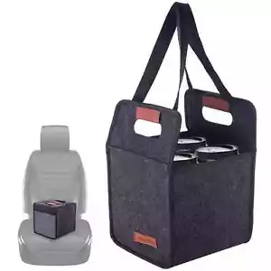 Drink Caddy Portable Drink Carrier With 4 Cup Holder Reusable Insulated Coffee C - Picture 1 of 2