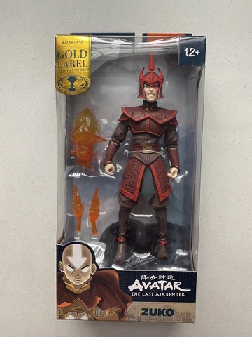 AVATAR ZUKO The Last Airbender ACTION Figure McFarlane Toys Gold Label  7" NEW Cover