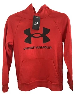 Under Armour Boys' Rival Fleece Big Logo Hoodie - Picture 1 of 2