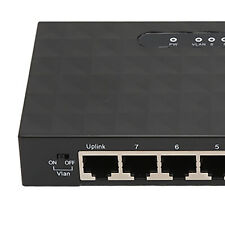 Network Switch Gigabit 1000Mps 8 Ports Self Adaptive Switch Ethernet Adapter GHB