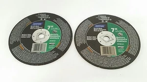 Norton Masonry Cut-Off Blade 7" x1/8" x 5/8" 8730 Cement  Lot of 2 - Picture 1 of 5