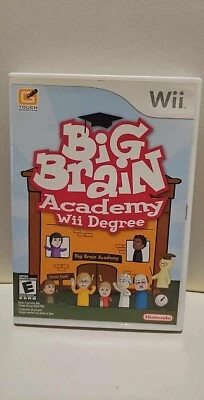 Big Brain Academy Wii Degree - Nintendo Wii - COMPLETE - Image 1 of 3