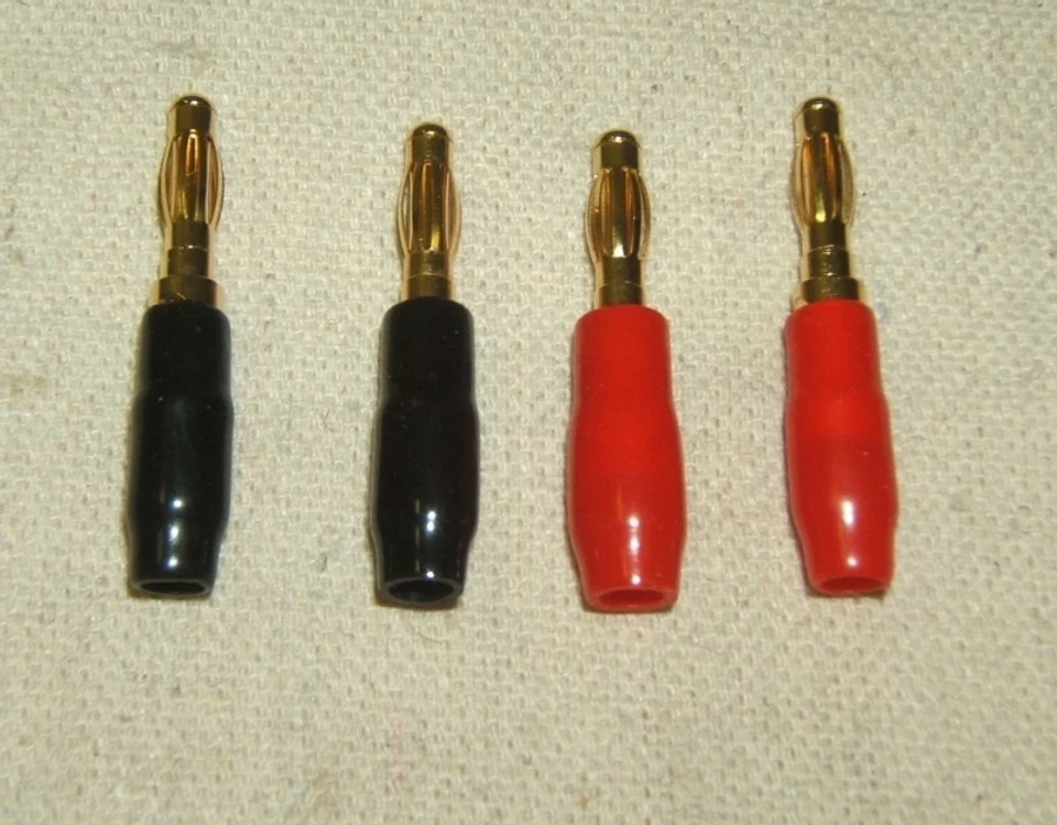 Dynex DX-AV290 - Conector de audio - 14 AWG - banana (M) Foto 1 de 1