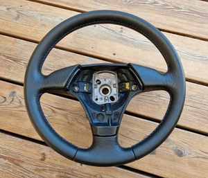NEW LEATHER Steering Wheel for BMW E46 E53 E39 E38 Sport OEM M Stitching - Picture 1 of 12