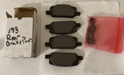 OEM Tesla Model 3 Rear Ceramic Car Brake Pad Set 2017-2021 & Clips 8008244-00-B - Image 1 of 4