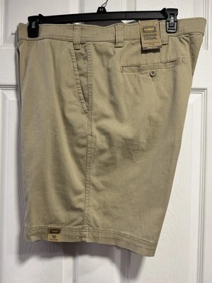 Big Mens The Foundry/Flat Front/Khaki/Stretch Shorts ~ Size 50 - Image 1 of 4