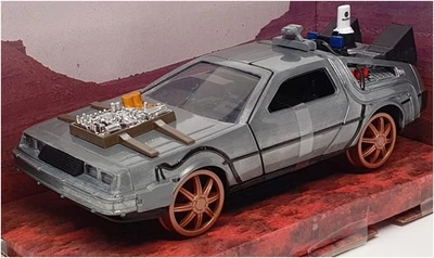 Jada 1/32 Scale 34786 Back To The Future III DeLorean Time Machine Rail Wheels - Image 1 of 4