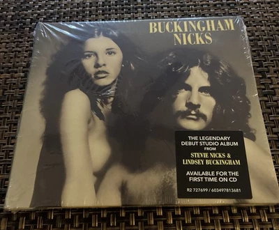 BUCKINGHAM NICKS  Buckingham Nicks *SEALED* Remastered CD w/ Hype Sticker Foto 1 de 2