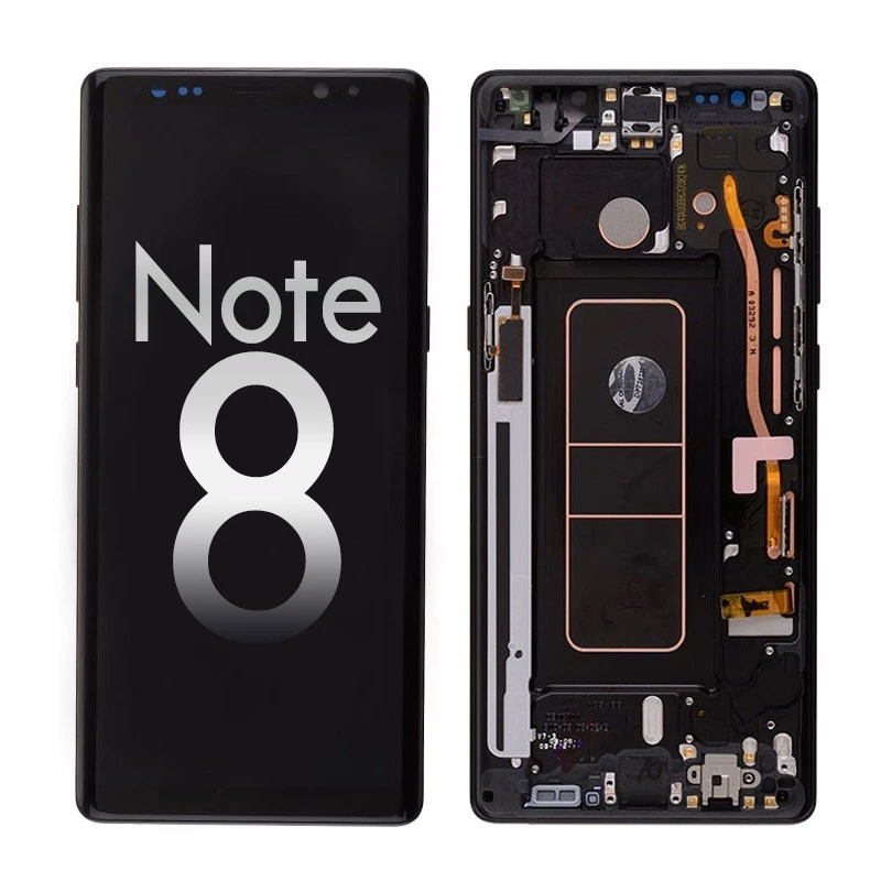 "Marco digitalizador de pantalla OLED de GSA para Samsung Galaxy Note 8 - Negro" Foto 1 de 1