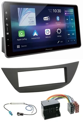 Pioneer Bluetooth USB DAB MP3 Autoradio für Renault Laguna 3 (ab 2008) - Bild 1 von 4