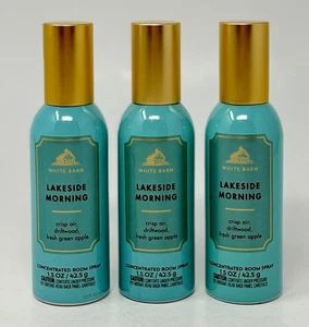 3 BATH & BODY WORKS LAKESIDE MORNING CONCENTRATED ROOM SPRAY MIST AIR FRESHENER - Picture 1 of 5