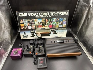 ATARI Video Computer System CX-2600 1980 Konsole passend Seriell komplett CIB - Bild 1 von 18