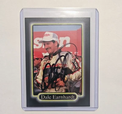 Dale Earnhardt 1990 MAXX #3 RACING GOODWRENCH GM RCR signed card. - Image 1 of 2