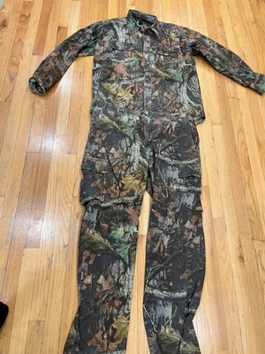 Cabela's advantage timber button up shirt and pants - Image 1 of 4