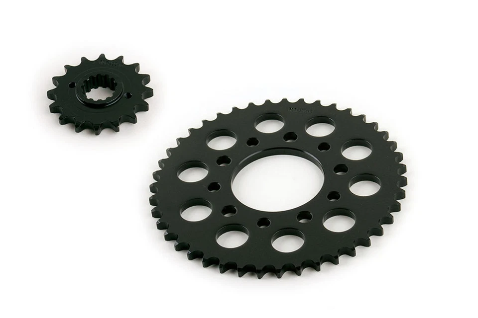 Piñón delantero y trasero 16/43 Honda VF700F Interceptor 700 1984 1985 1986 1987 Foto 1 de 1