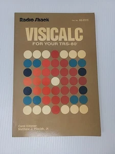 Radio Shack 62-2315 Visicalc For Your TRS-80 Book Paperback Book Carol Klitzner - Afbeelding 1 van 22
