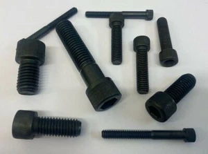 Tornillos de enchufe de cabeza M12, paso de 1,5 mm, cabeza Allen, color propio. - Imagen 1 de 4
