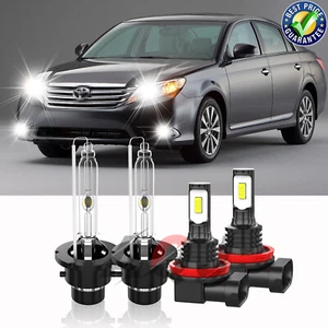 For 2008 2009 2010 Toyota Avalon HID Headlight High/Low Beam led Fog Light Bulbs - Bild 1 von 17