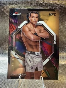 2024 Topps Finest UFC #4 Paulo Costa - Picture 1 of 1