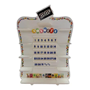 Danbury Mint M&M Perpetual Calendar & Date/Event Tiles Only Retired Candy 2005 - Picture 1 of 11