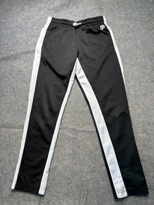 Southpole Pants Youth Extra Large Black White Hip Hop Track Logo Y2K - Picture 1 of 8