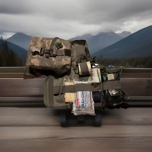 ACU IFAK botiquín de primeros auxilios Medic vendaje gasa torniquete - Imagen 1 de 16