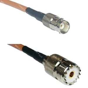 RG400 BNC BUCHSE auf SO239 UHF Buchse RF Kabel SCHNELLER VERSAND MENGE - Bild 1 von 1