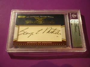 2009 GEORGE MIKAN Signature Edit. AUTO BECKETT Authenticated/GREAT Ltd #'d 2/4 - Picture 1 of 3