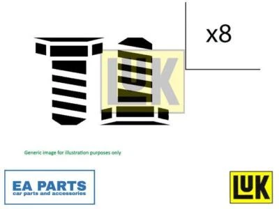 Screw Set, flywheel for FIAT MERCEDES-BENZ NISSAN LUK 411 0266 10 - Image 1 of 3