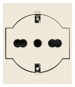 Vimar Line 30211.C Steckdose 2P+T P40 Universal Hanfdraht - Bild 1 von 1