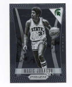 2021 PANINI Prizm MAGIC JOHNSON Silver SPARTANS Basketball Draft Picks #15 NBA - Picture 1 of 2