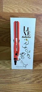 Babyliss Luxe Mini Straightener CS07 Sleek Red Fast Heating Free Shipping - Picture 1 of 6