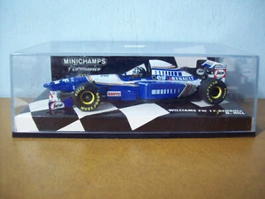 1/43 MINICHAMPS 430 950005 WILLIAMS RENAULT FW17 1995 DAMON HILL - Picture 1 of 3