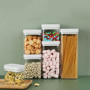 Transparent Food Storage Box Large Capacity Fridge StorageTank  Cereals