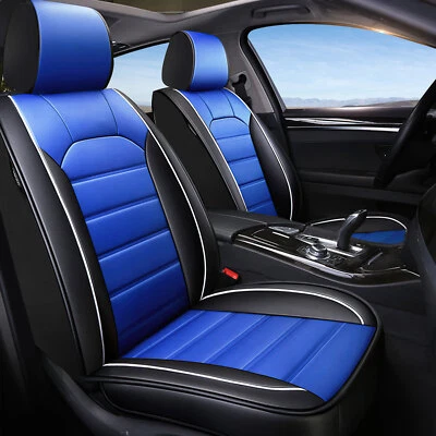 For Honda CR-V CRV 5 Seat Full Set Car Seat Covers Leather Front Rear Protectors - Image 1 of 4