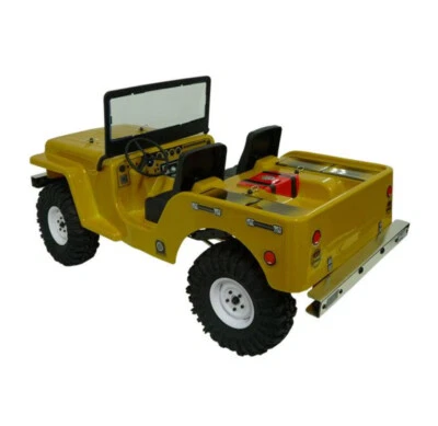 RGT 1/10 WARRIOR CRAWLER (WILLY'S JEEP) RTR 2.4GHZ, WP, BAT&CHG  RGT107, HC_OZ - Image 1 of 4