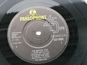 THE BEATLES HITS 1963 UK EP 1980s SOUTHALL PRESSING - Imagen 1 de 8