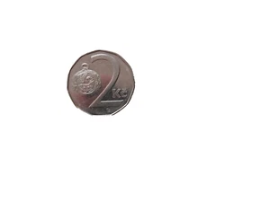 Moneta 2 Corone CZK Repubblica Ceca 1994 - Foto 1 di 2