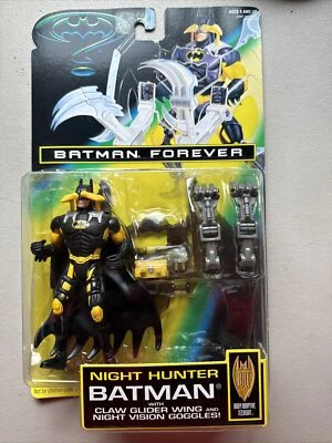 Batman Forever NIGHT HUNTER BATMAN  Vintage 1995 Kenner New - Image 1 of 2