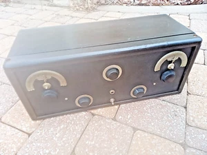 Radio Crosley Trirdyn 3 tubos 1925 completa probada FUNCIONA - Imagen 1 de 7