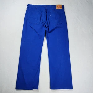 Levi's 569 Denim Jeans Men's Size 38x32 Blue Straight Leg Y2K White Tab - Picture 1 of 15