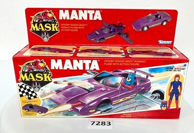 Máscara MANTA Vintage M.A.S.K.  Kenner 1987 sellado de fábrica de alta calidad Foto 1 de 4