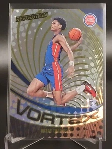 AUSAR THOMPSON 2023-24 Panini Revolution  RC VORTEX #15 Detroit Pistons Rookie  - Picture 1 of 2