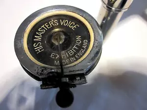 HMV Exhibition Soundbox & Tone Arm - Foto 1 di 6