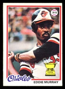 1978 TOPPS OPC O PEE CHEE Baseball #154 EDDIE MURRAY RC HOF EX+ ORIOLES Rookie
