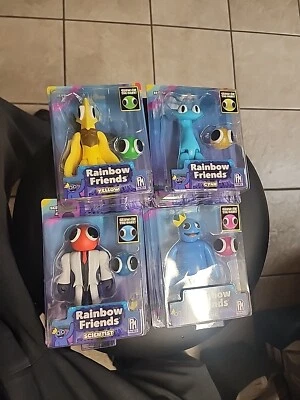 Rainbow Friends YELLOW,SCIENTIST,CYAN,BLUE Series 2 Action Figures New Sealed - Image 1 of 4