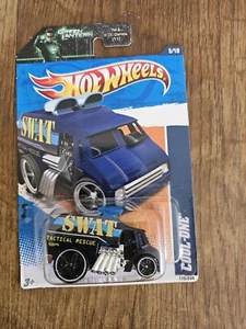 2011 Hot Wheels #175 City Works-SWAT Tactical Rescue COOL-ONE; Dark Blue - Picture 1 of 3