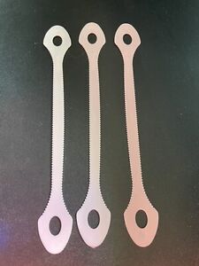 BreathRx tongue scrapers ( Set of 3) These work the best. Dentist approved.